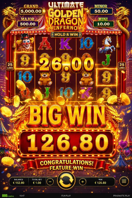 UltimateGoldenDragonInferno — скриншот 3